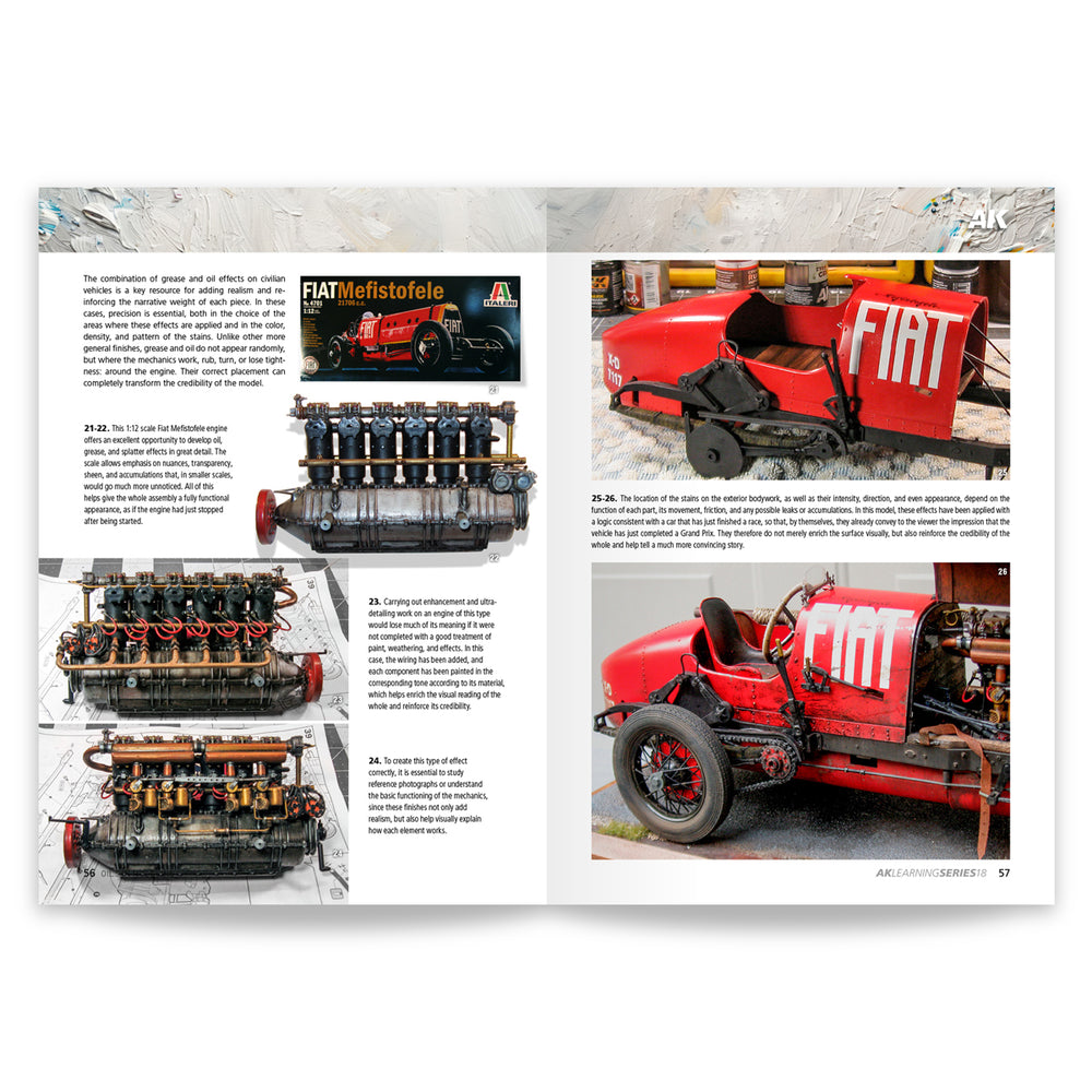 AK Interactive Learning Series 18 Oils in Modelling Book AK544