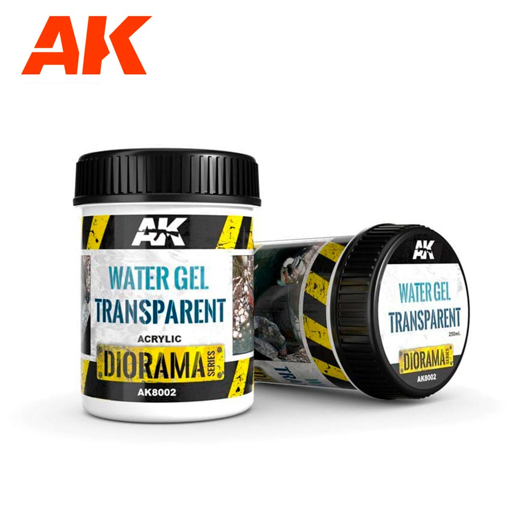 AK Interactive 8002 Diorama: Water Gel Transparent - 250ml (Acrylic)