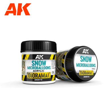 AK Interactive 8010 Diorama: Snow Microballoons - 100ml