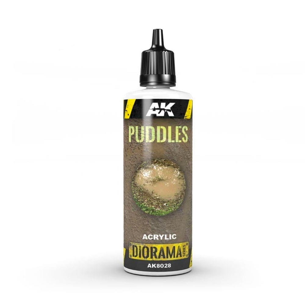 AK Interactive 8028 Diorama - Puddles 60ml Acrylic