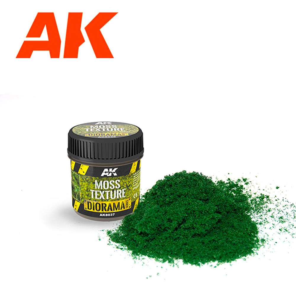 AK Interactive 8038 Diorama: Moss Texture - 100ml (Foam)