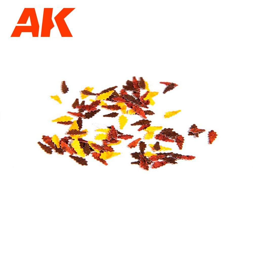 AK Interactive 8147 Realistic Punching Leaves Set A4 Seasonal Sheets