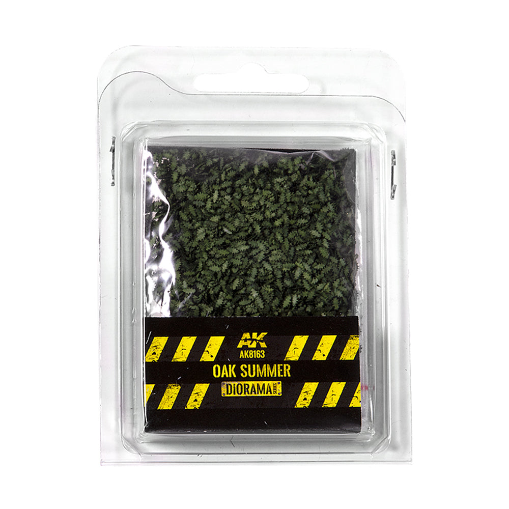 AK Interactive 8163 Summer Oak Leaves 1:32/1:35 Model Diorama Scenery