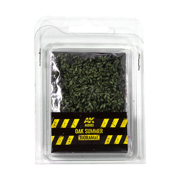 AK Interactive 8163 Summer Oak Leaves 1:32/1:35 Model Diorama Scenery