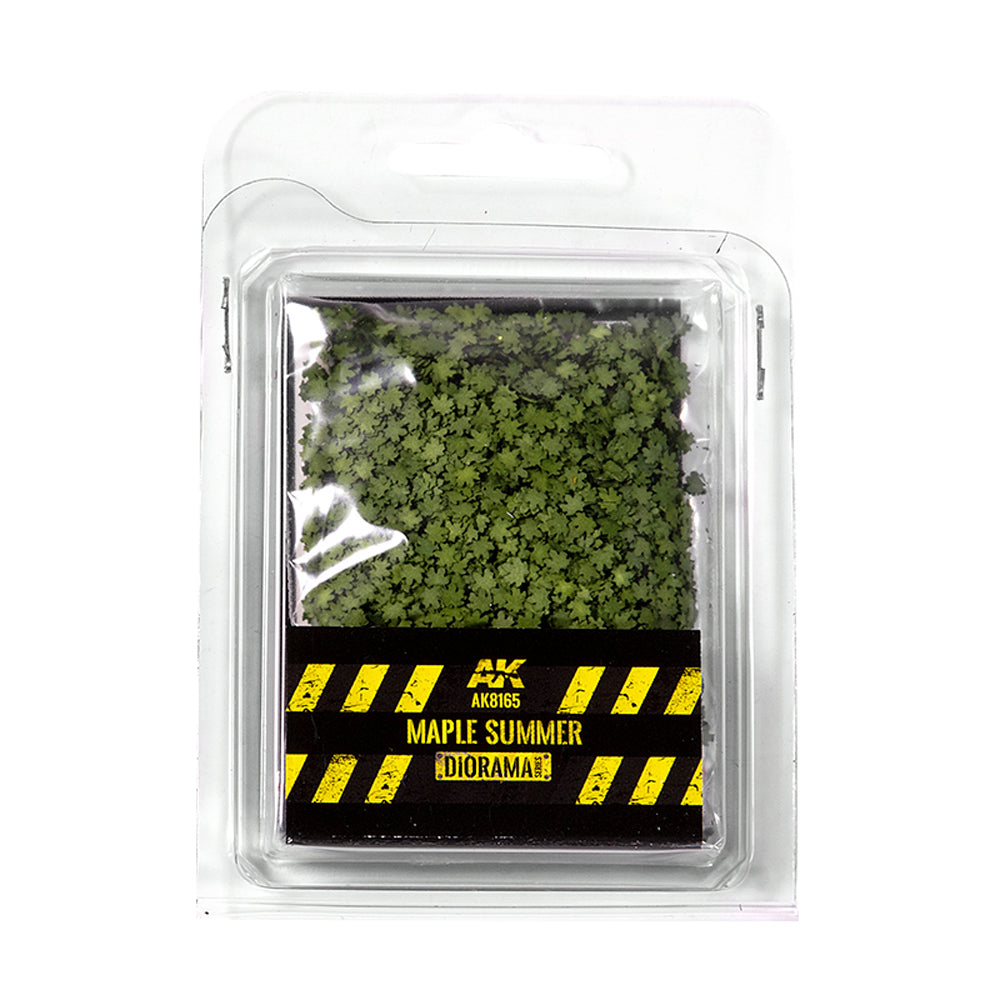 AK Interactive 8165 Summer Maple Leaves 1:32/1:35 Model Diorama Scenery