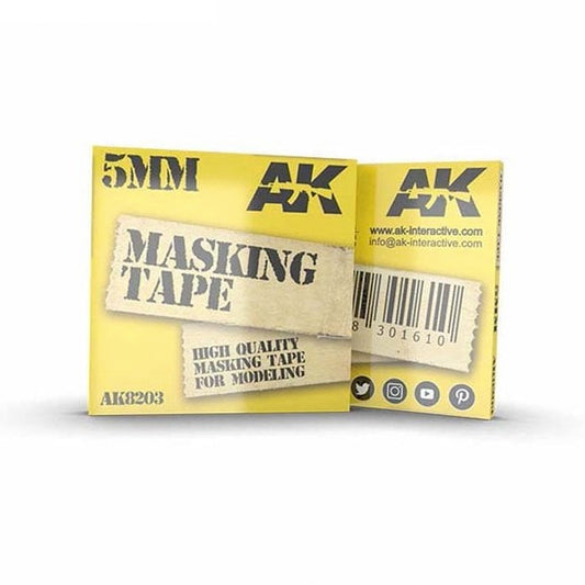 AK Interactive 8203 5mm Masking Tape for Model Kit Painting 20m Long
