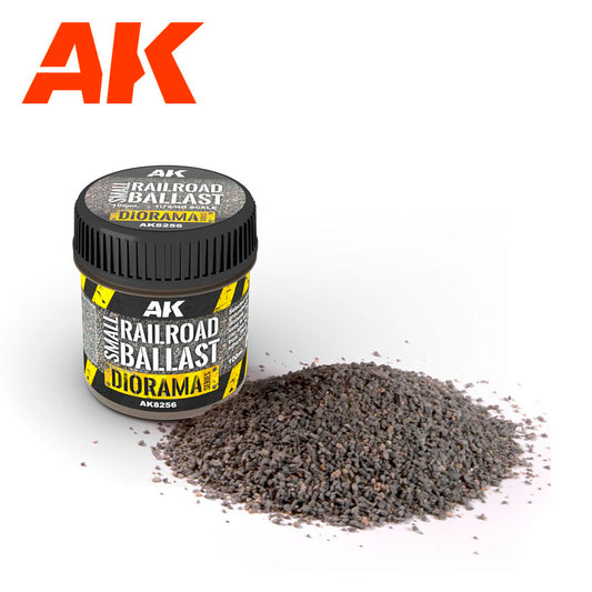 AK Interactive 8256 Diorama: Small Railroad Ballast