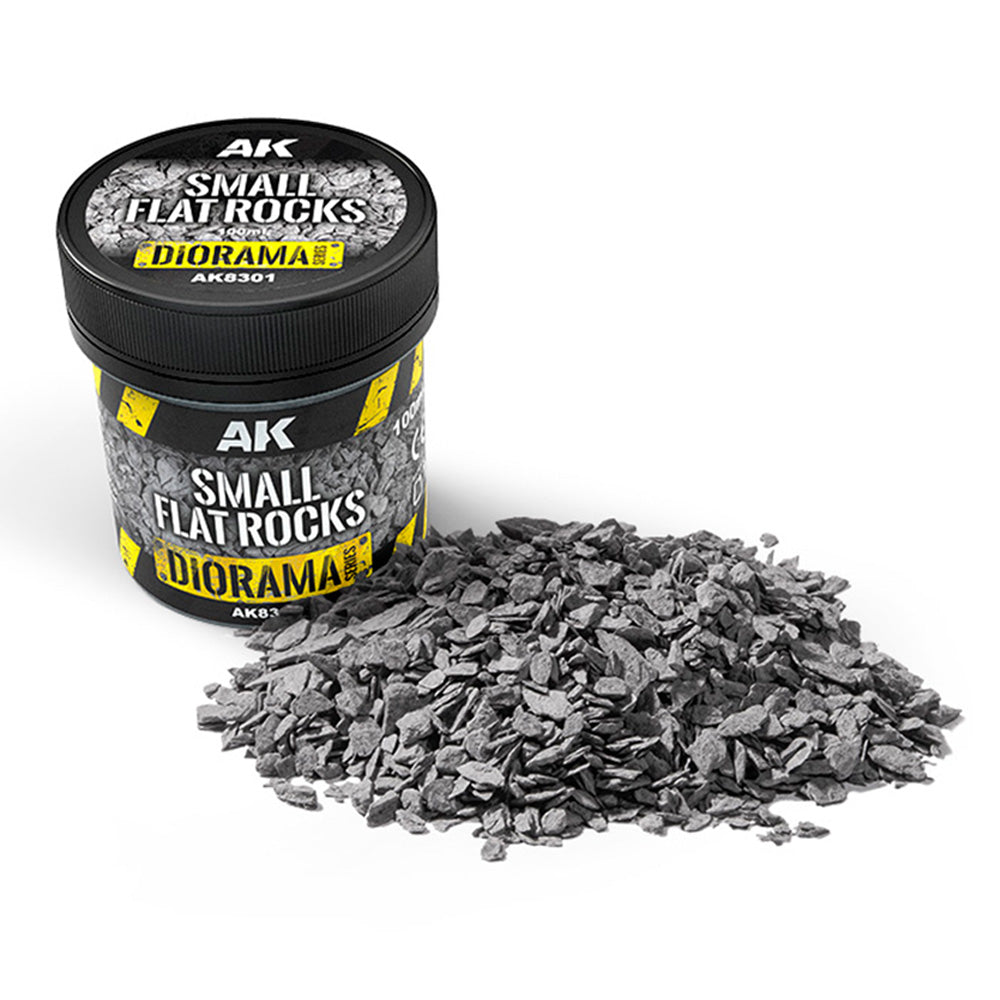 AK Interactive Small Flat Rocks 100ml Diorama & Basing AK8301