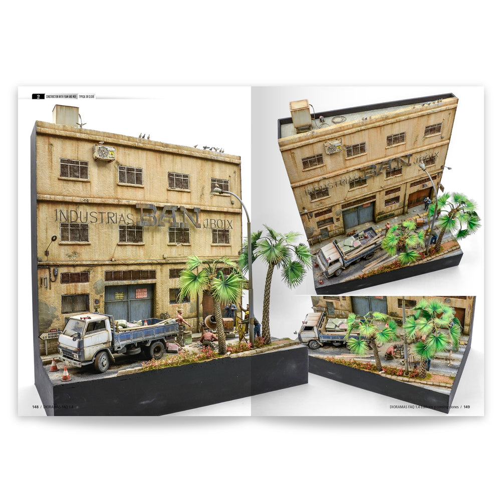 AK Interactive F.A.Q. Dioramas 1.4 Extension Buildings & Constructions Book AK8500
