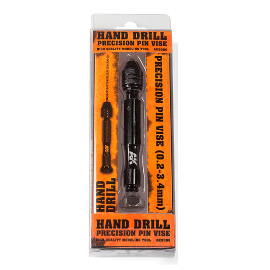 AK Interactive 9006 Hand Drill Precision Pin Vice Tool (0.2mm - 3.4mm)