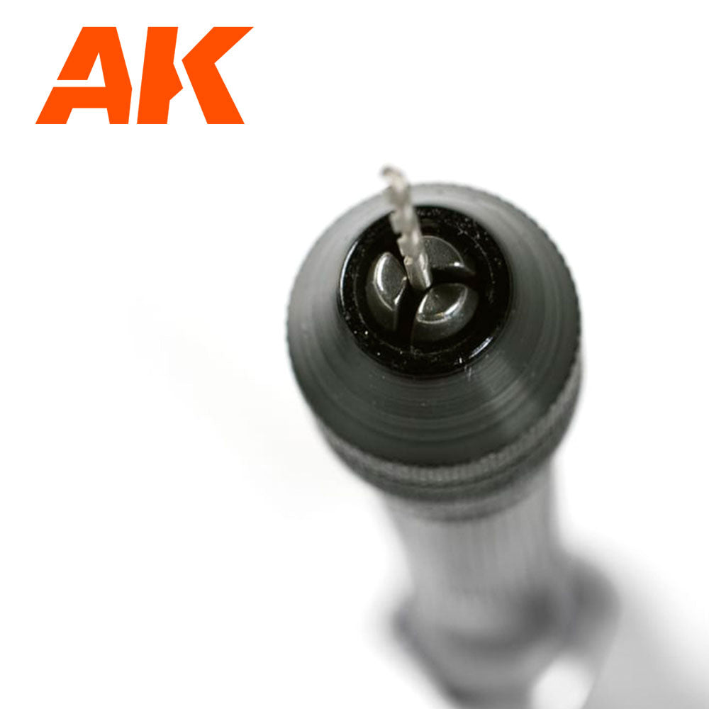 AK Interactive 9006 Hand Drill Precision Pin Vice Tool (0.2mm - 3.4mm)