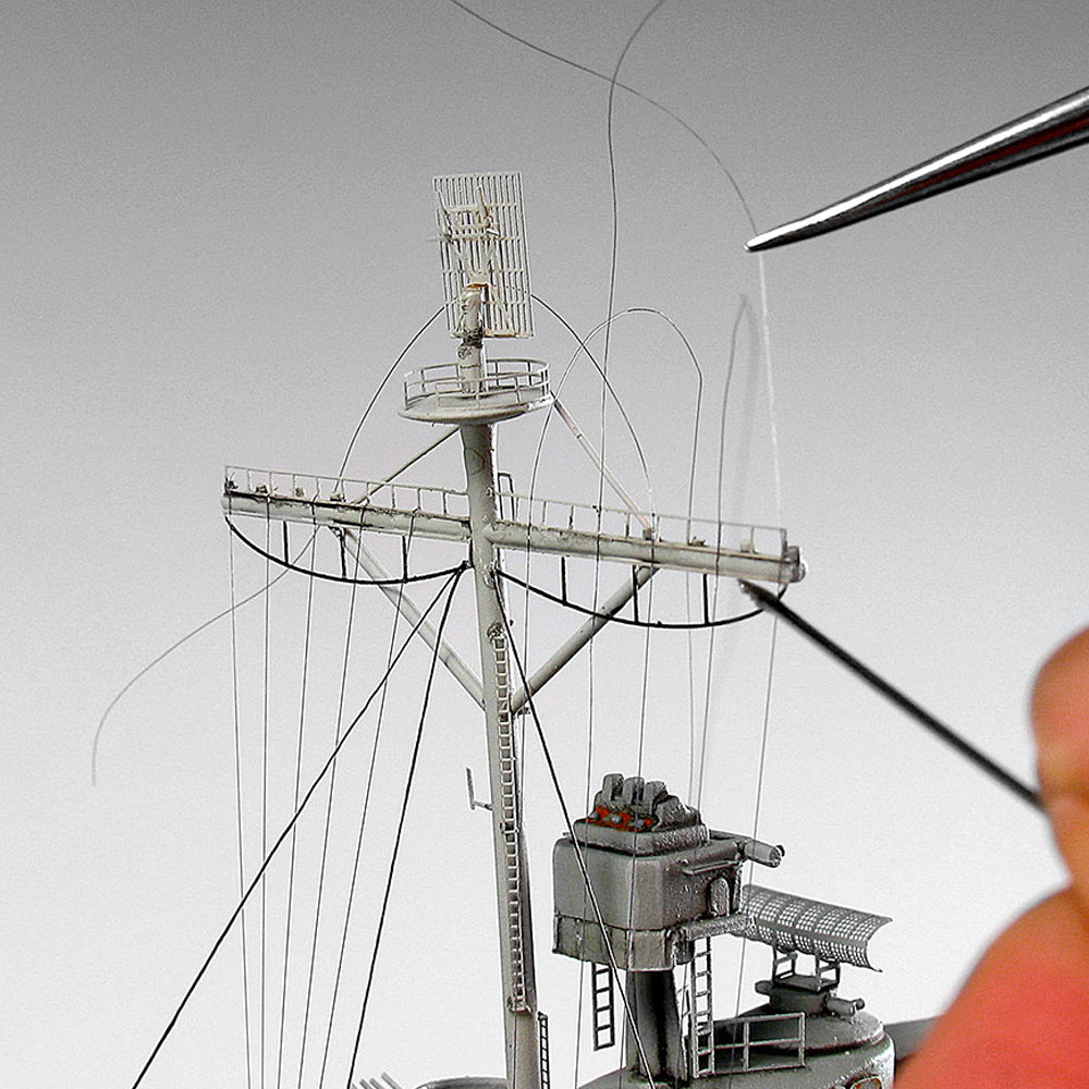 AK Interactive 9134 Elastic Rigging Mega-Thin 65ft - For 1:700 Model Ships