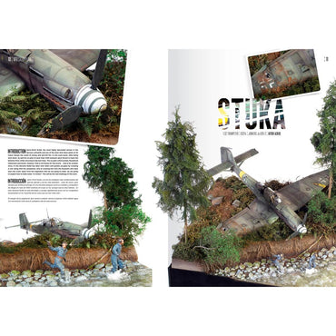 AK Interactive 918 Wrecked Planes - Aircraft Model Kit Weathering Guide Book