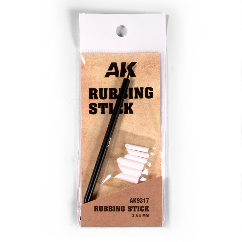 AK Interactive 9317 Rubbing Stick Tool (3mm & 5mm)