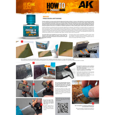 AK Interactive Precision Antishine 40ml AK9322