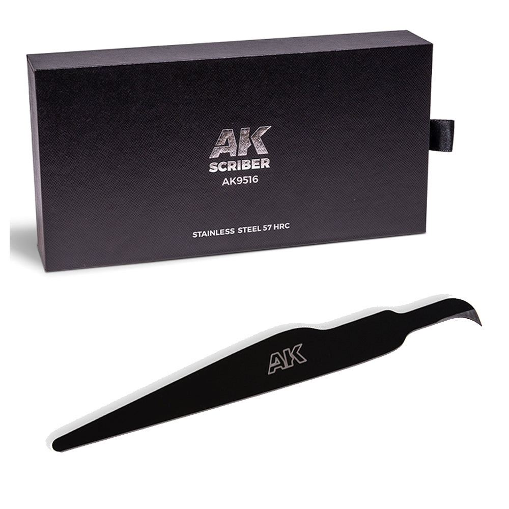 Wave Scriber Modelling AK Interactive Scriber Modelling Tool - Stainless Steel 57 HRC AK9516 ...