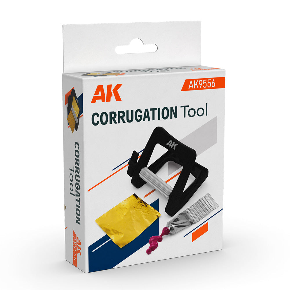 AK Interactive 9556 Metal Sheet Corrugator Tool