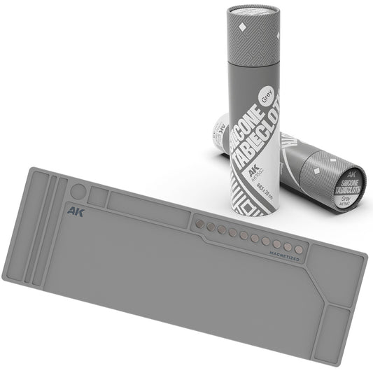 AK Interactive Silicone Workbench Mat Tablecloth Grey 88.5cm AK9562