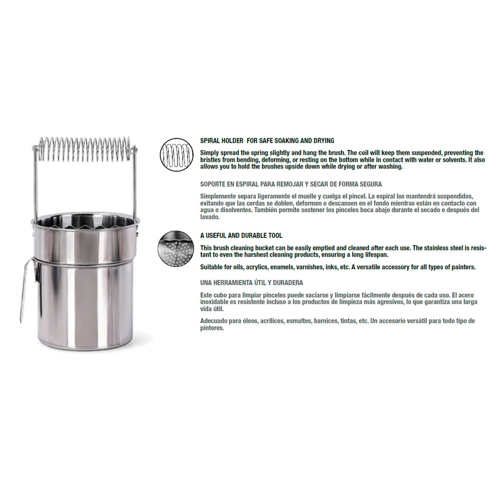 AK Interactive Stainless Steel Paint Brush Cleaner AK9569