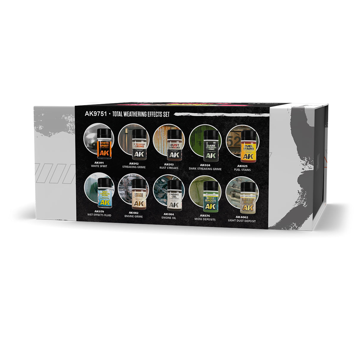 AK Interactive Total Weathering Effects Set AK9751