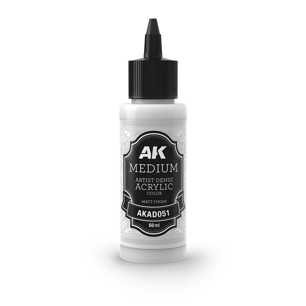 AK Interactive AD051 Artist Dense Acrylic Paint Medium - Matt Finish 60ml