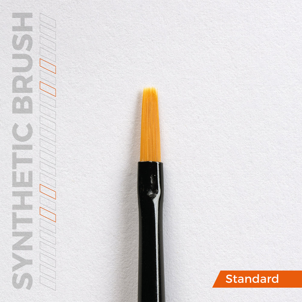 AK Interactive AKB001 Synthetic Paint Brush - Flat 1