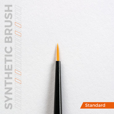 AK Interactive AKB005 Synthetic Paint Brush - Round 3/0