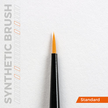 AK Interactive AKB006 Synthetic Paint Brush - Round 2/0