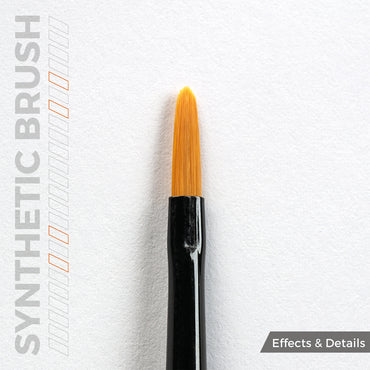 AK Interactive AKB014 Synthetic Paint Brush - Filbert 2