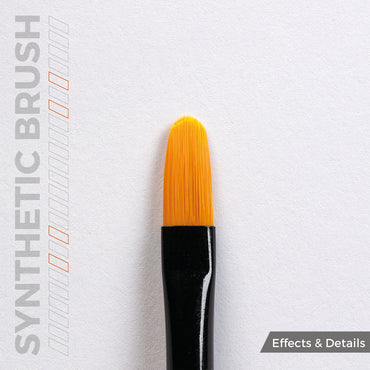 AK Interactive AKB016 Synthetic Paint Brush - Filbert 6