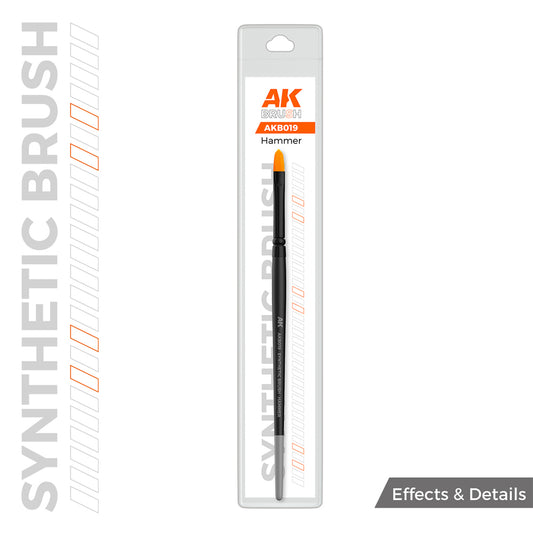 AK Interactive AKB019 Synthetic Paint Brush - Hammer