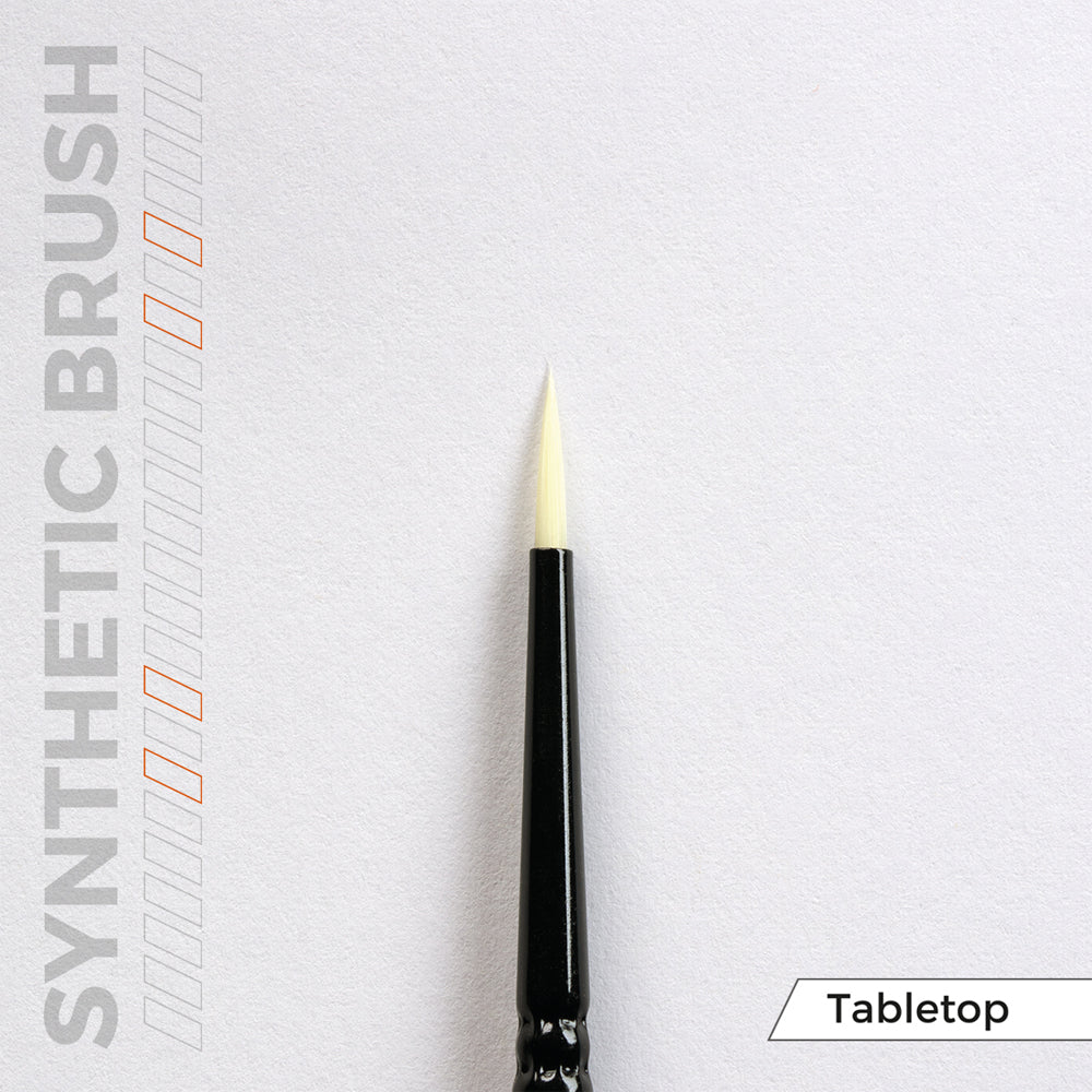 AK Interactive AKB020 Synthetic Tabletop Paint Brush - 0