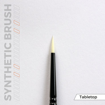 AK Interactive AKB020 Synthetic Tabletop Paint Brush - 0