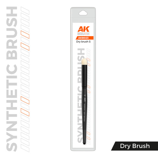 AK Interactive AKB023 Synthetic Dry Paint Brush - S