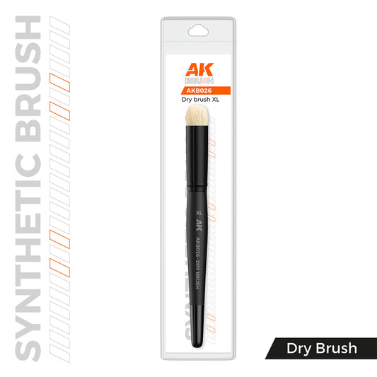 AK Interactive AKB026 Synthetic Dry Paint Brush - XL