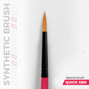 AK Interactive Quick Gen B027 Special Brush Synthetic Paint Brush