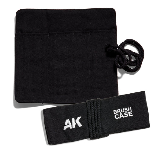 AK Interactive B100 Synthetic Cloth Case for Paint Brushes