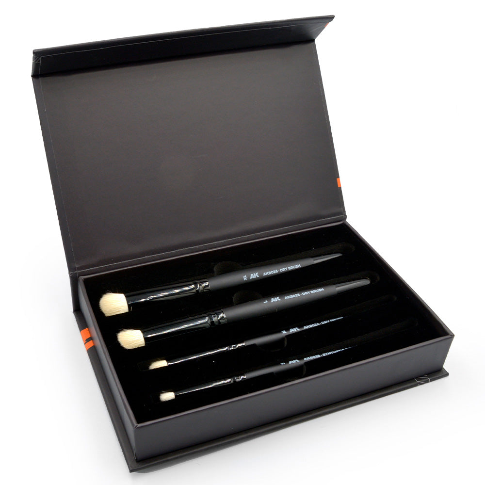 AK Interactive Dry Brushes Set (4x) AKB103