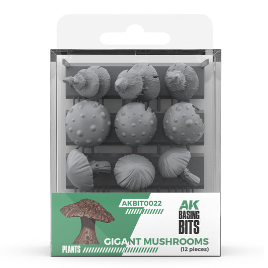 AK Interactive Gigantic Mushrooms Basing Bits AKBIT0022