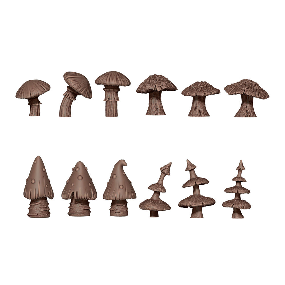 AK Interactive Gigantic Mushrooms Basing Bits AKBIT0022