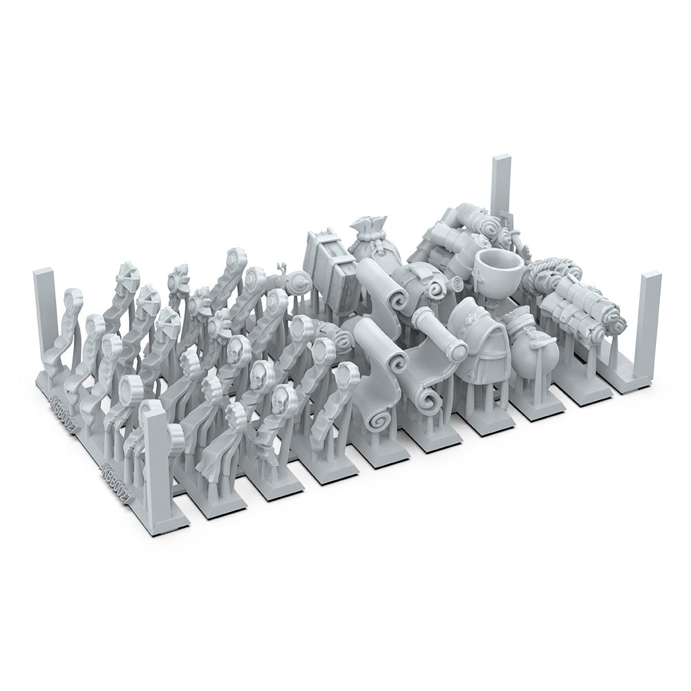 AK Interactive Seals and Scrolls Diorama & Basing Bits AKBIT0027