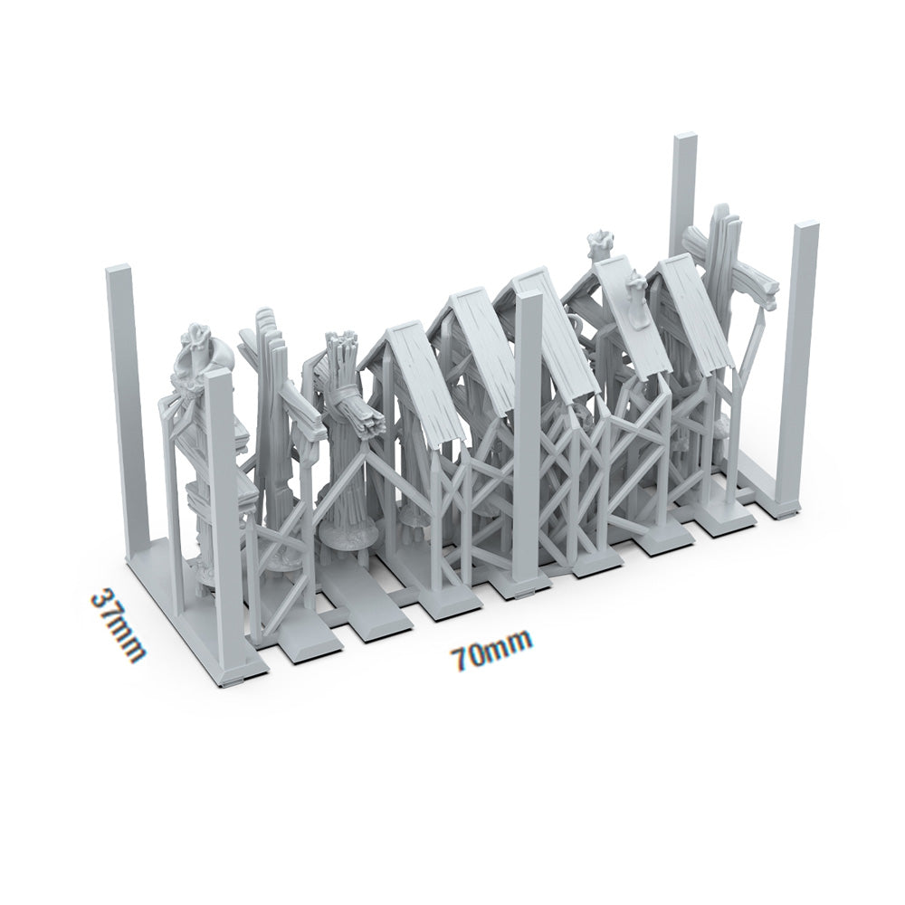 AK Interactive Wood Crosses Basing Bits AKBIT0031