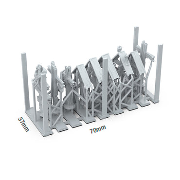 AK Interactive Wood Crosses Basing Bits AKBIT0031