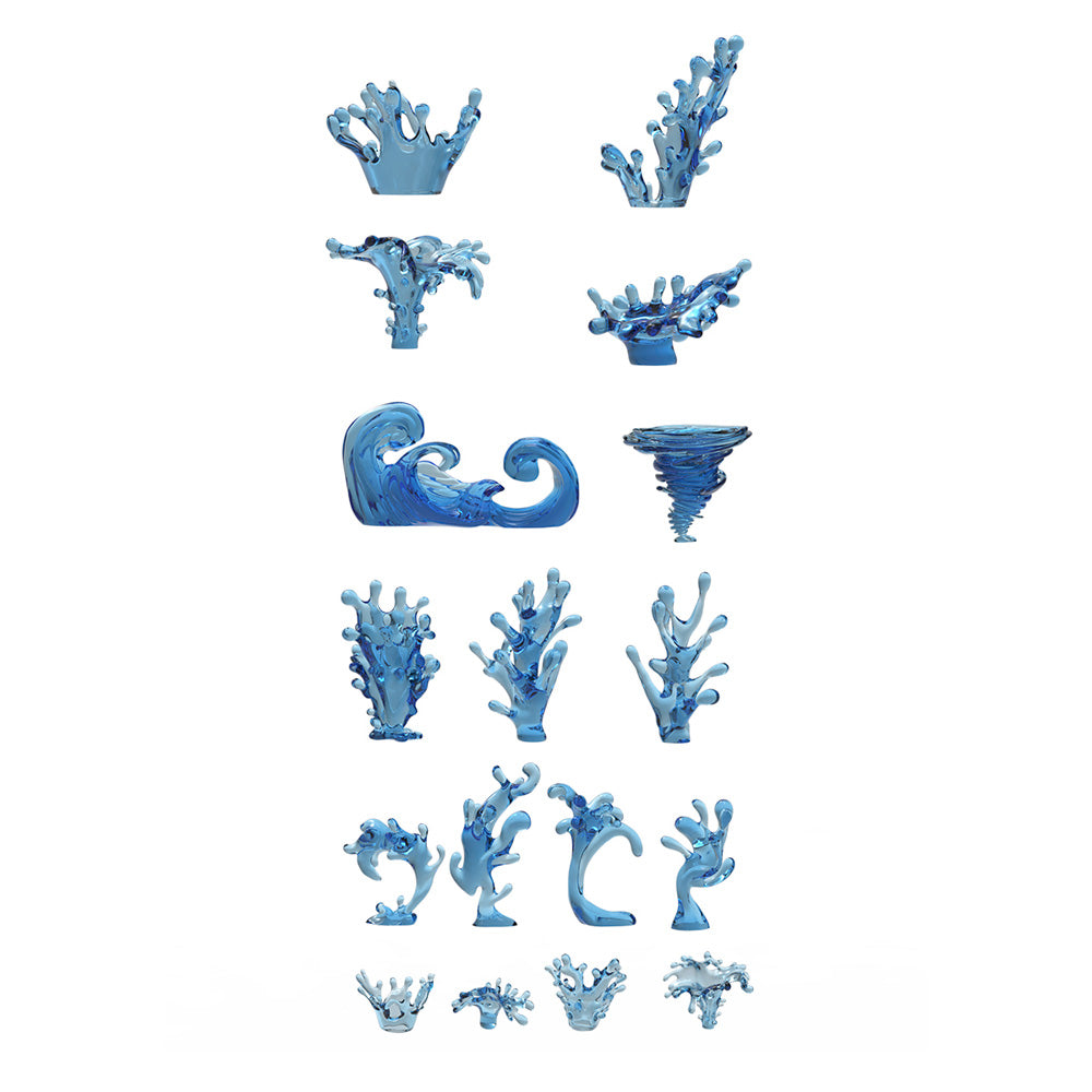 AK Interactive Water FX Basing Bits AKBIT0033