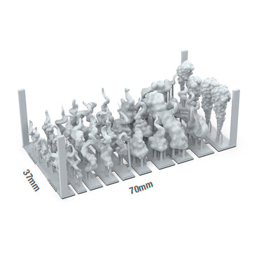 AK Interactive Smoke FX Basing Bits AKBIT0035