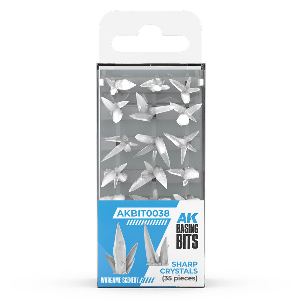 AK Interactive Sharp Crystals Diorama Basing Bits AKBIT0038