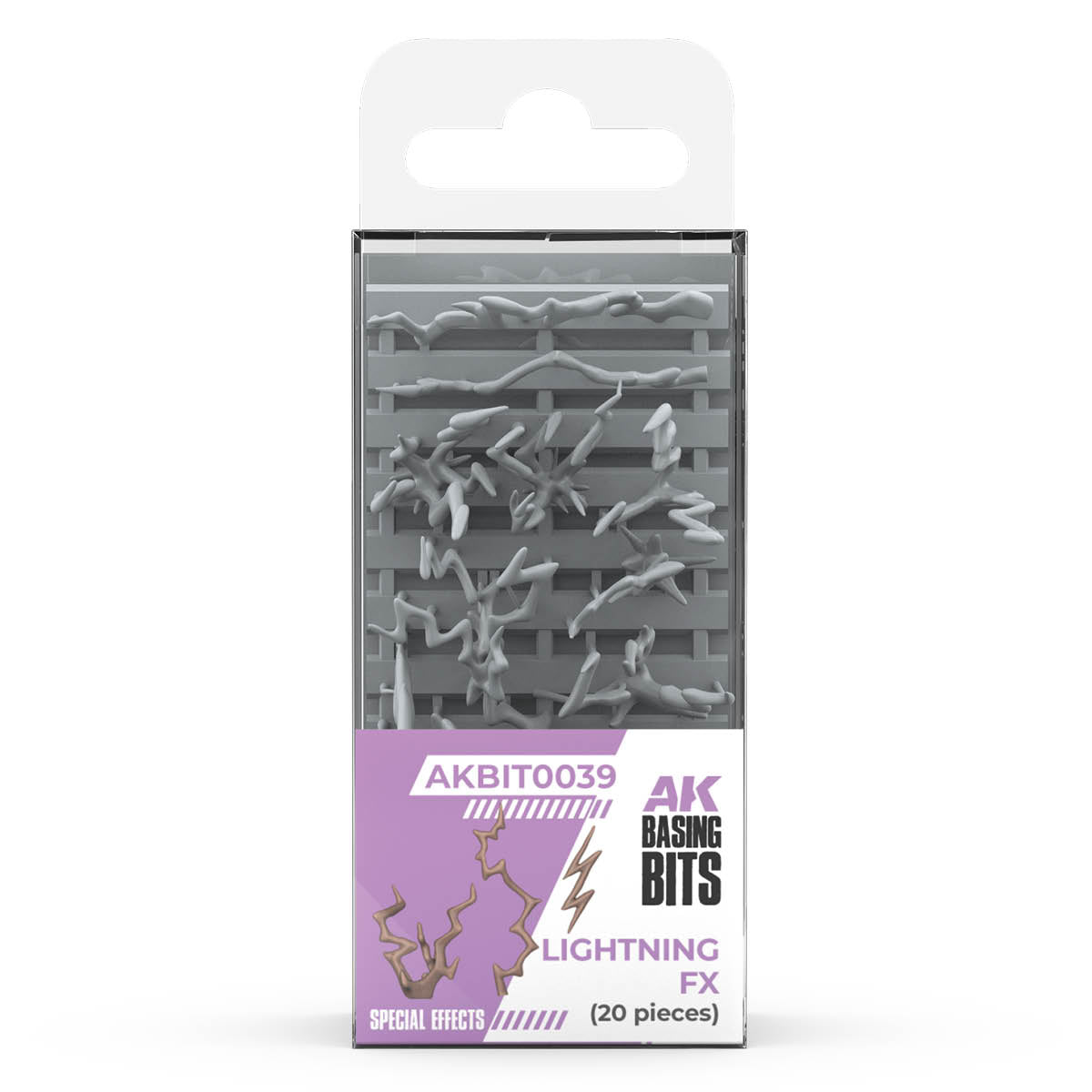 AK Interactive Lightning FX Diorama Basing Bits AKBIT0039