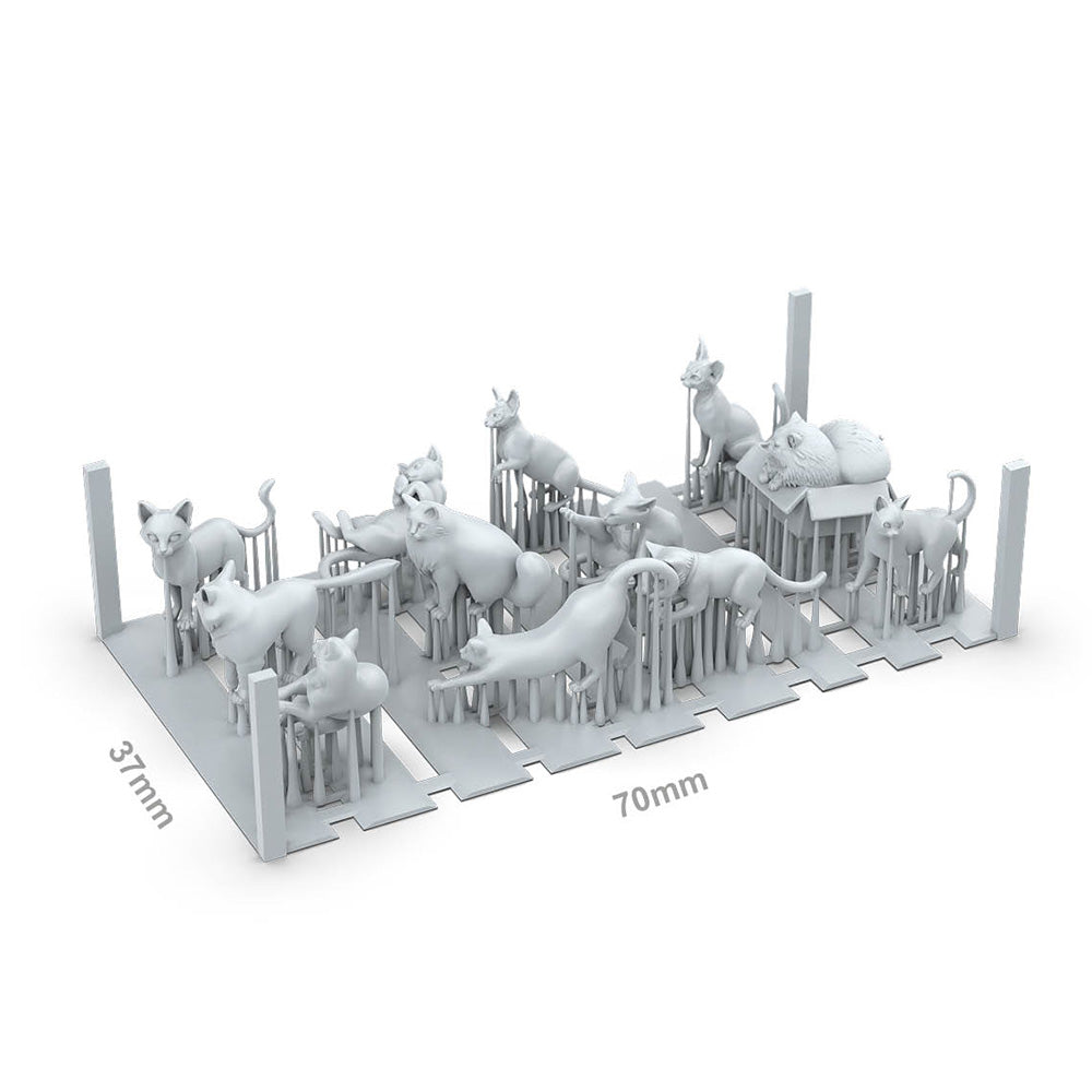 AK Interactive Cats Diorama & Basing Bits - 12 pieces BIT0048