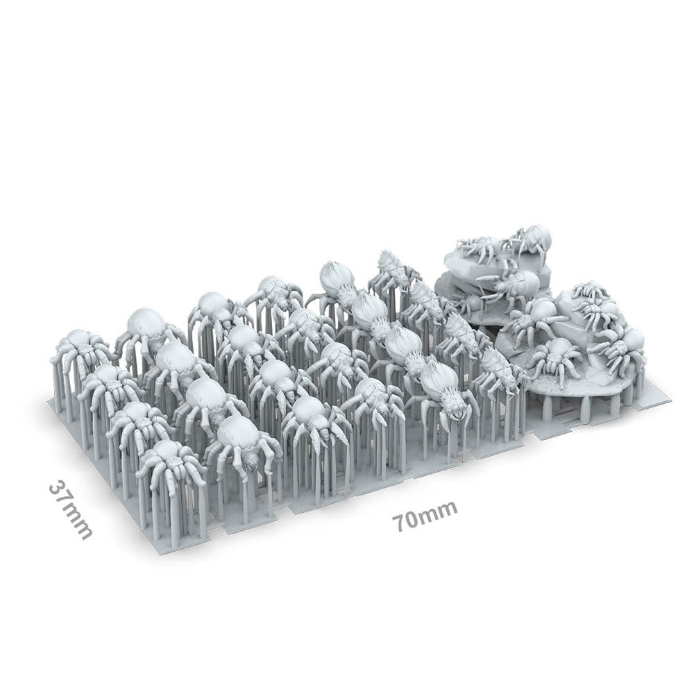 AK Interactive Spiders Diorama & Basing Bits - 26 pieces BIT0049