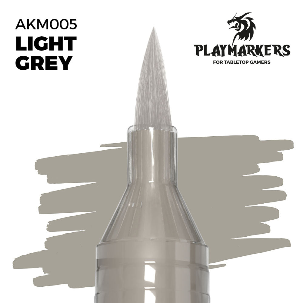 AK Interactive Playmarkers Light Grey Acrylic Paint Marker AKM005